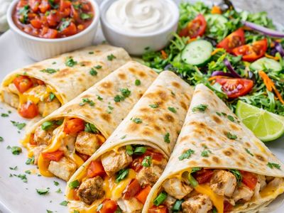 Tavuklu Quesadilla