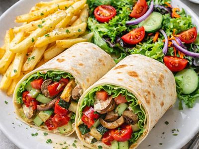 Sebzeli Wrap