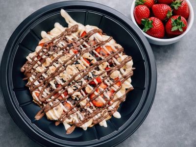 Nutellalı Waffle