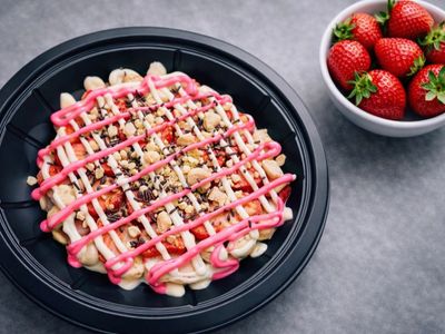 Pembe Düş Frambuazlı Wafle