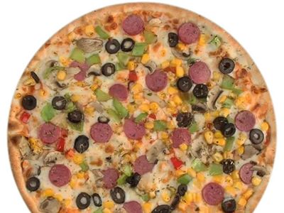 Sosisli Mix Pizza (31 cm.)