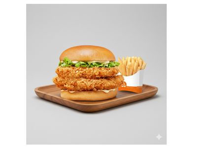 Double Zinger Burger