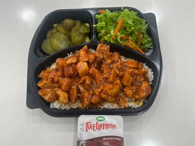 Barbekü Soslu Tavuklu Pirinç Pilavı (450 gr.)