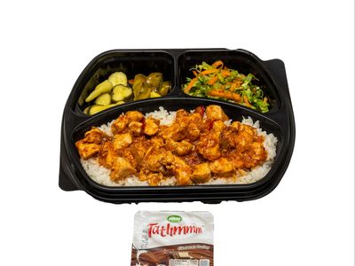 Salça Soslu Tavuk Kavurmalı Pirinç Pilavı (600 gr.)