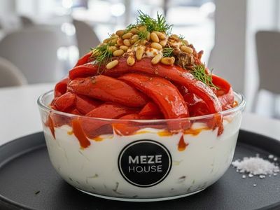 Yoğurtlu Közlenmiş Biber