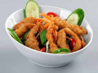 Chicken Fingers Salata