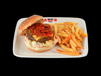 Mexican Burger (130 gr.)