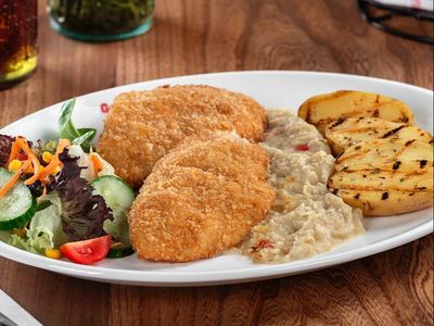 Beğendili Tavuk Şnitzel