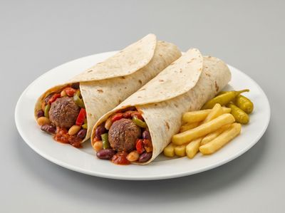 Hatay Usulü Soslu Tavuk Dürüm