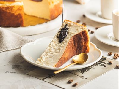 Kaymaklı Bask Cheesecake