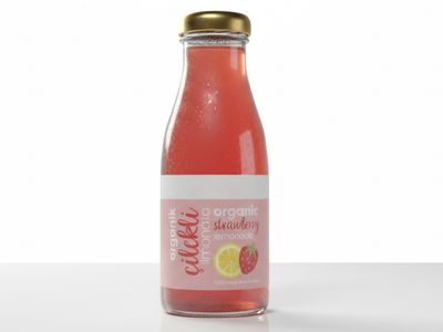 Organik Çilekli Limonata 250ml
