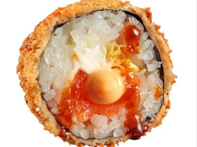 Sake Lava Tempura Maki Roll (8 Pcs.)