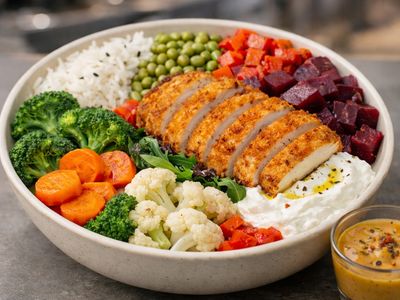 Tavuk Schnitzel Bowl