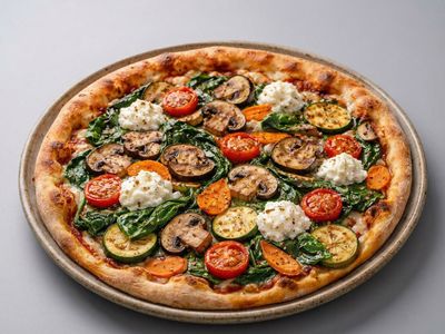 Vejetaryen Pizza (Büyük Boy)