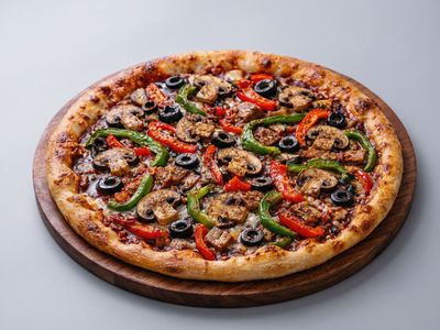 BBQ Soslu Tavuklu Pizza (Büyük boy)