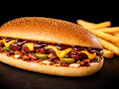 BBQ & Cheddar Kumru Sandwich