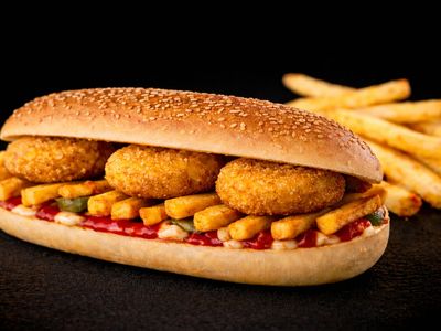 Vegan Nugget Sandviç Menü