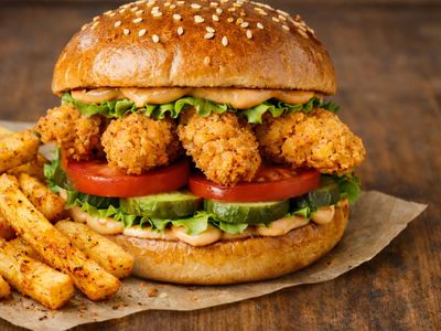 Çıtır Tavuk Burger