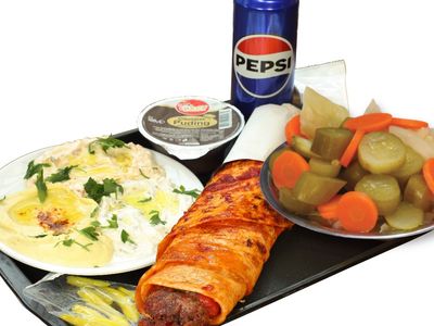 Harbiye Dana Zırh Kebap Dürüm Menü