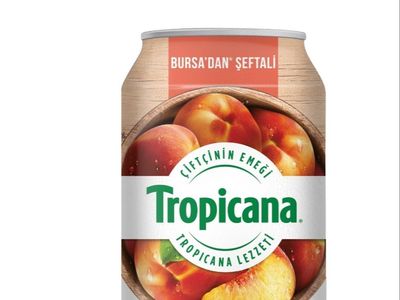 Tropicano Şeftali Suyu  (33 cl.)