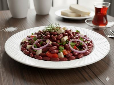 Maş Fasulyesi Salatası