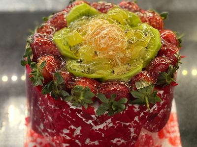 Karışık Meyveli Pasta (3-4 Kişilik)