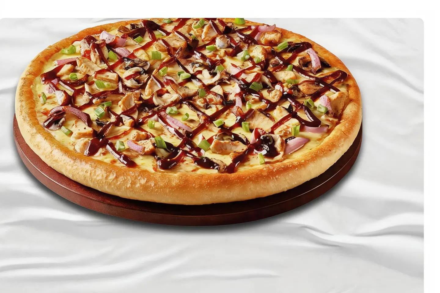 Chicken Pizza With Bbq