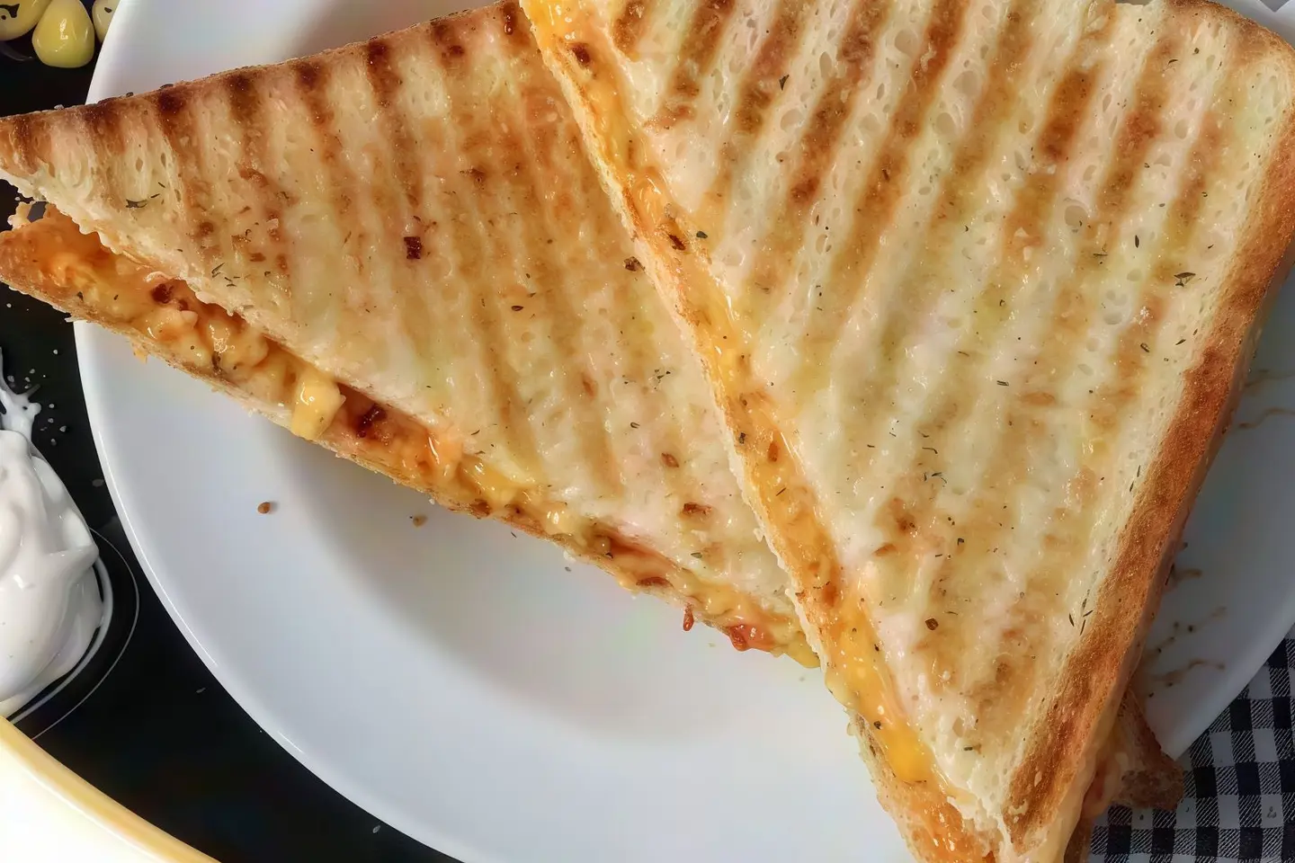 ساندوتش جبنة حلاوة