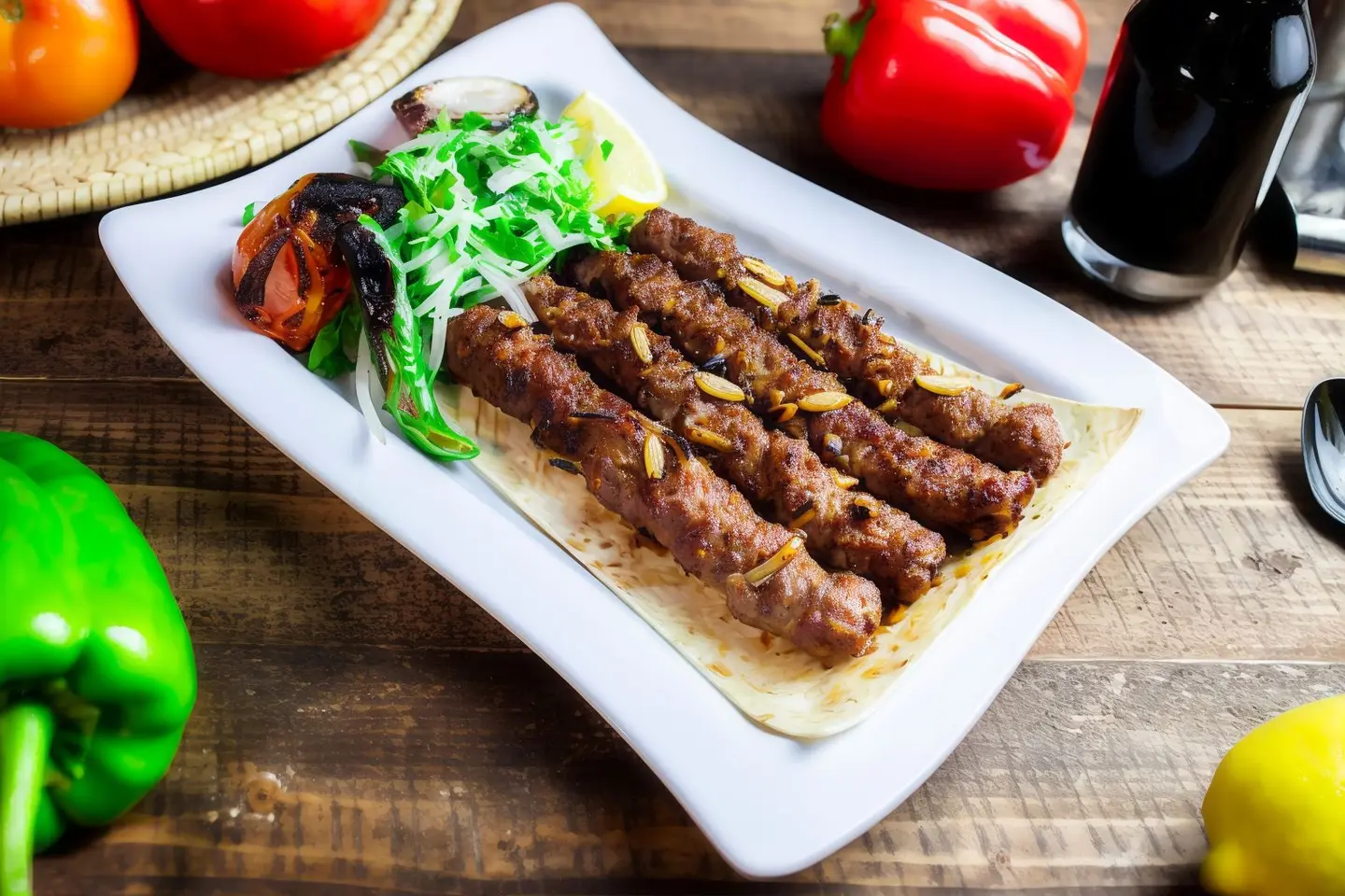 Pine Nuts Kebab