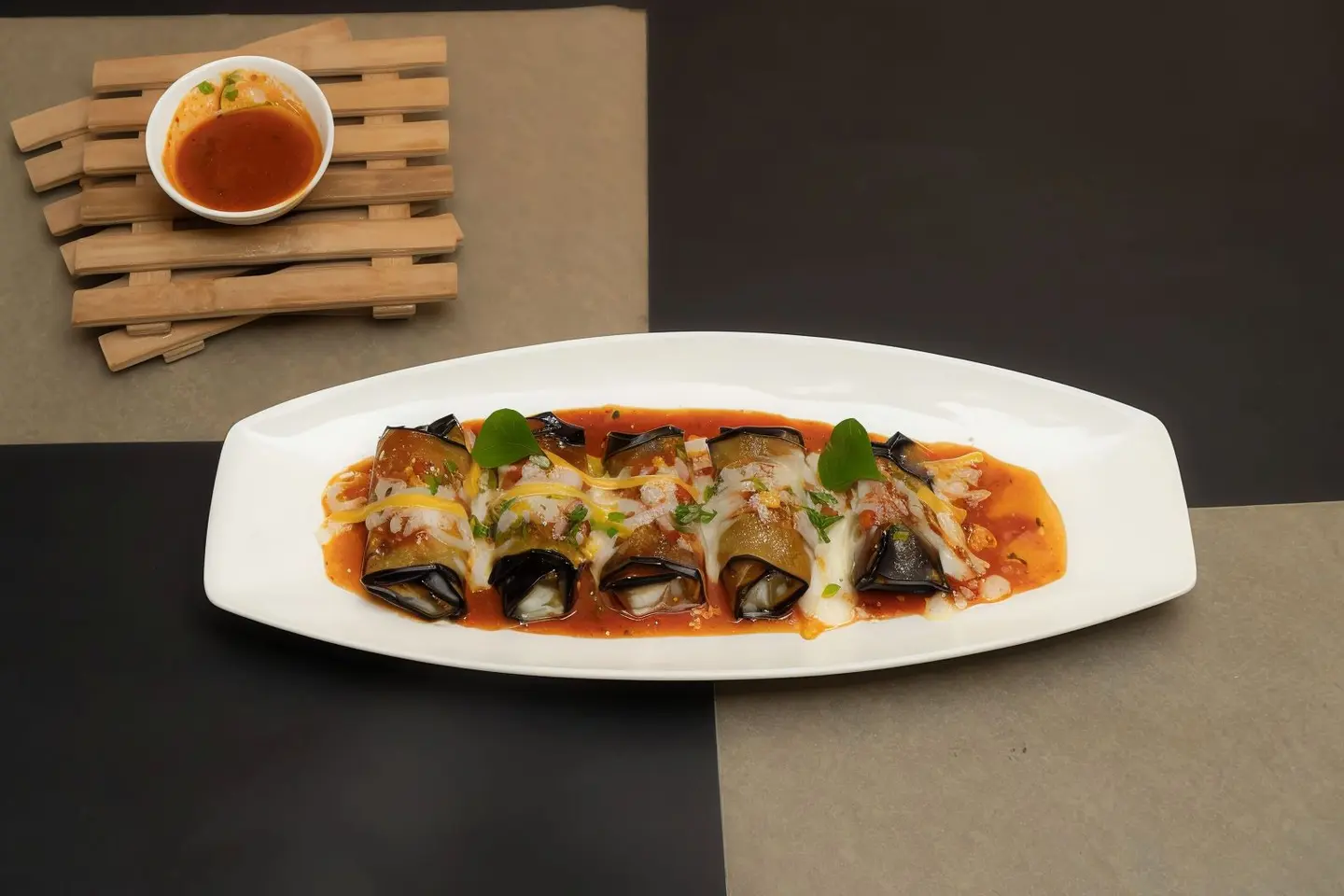 لفائف الباذنجان