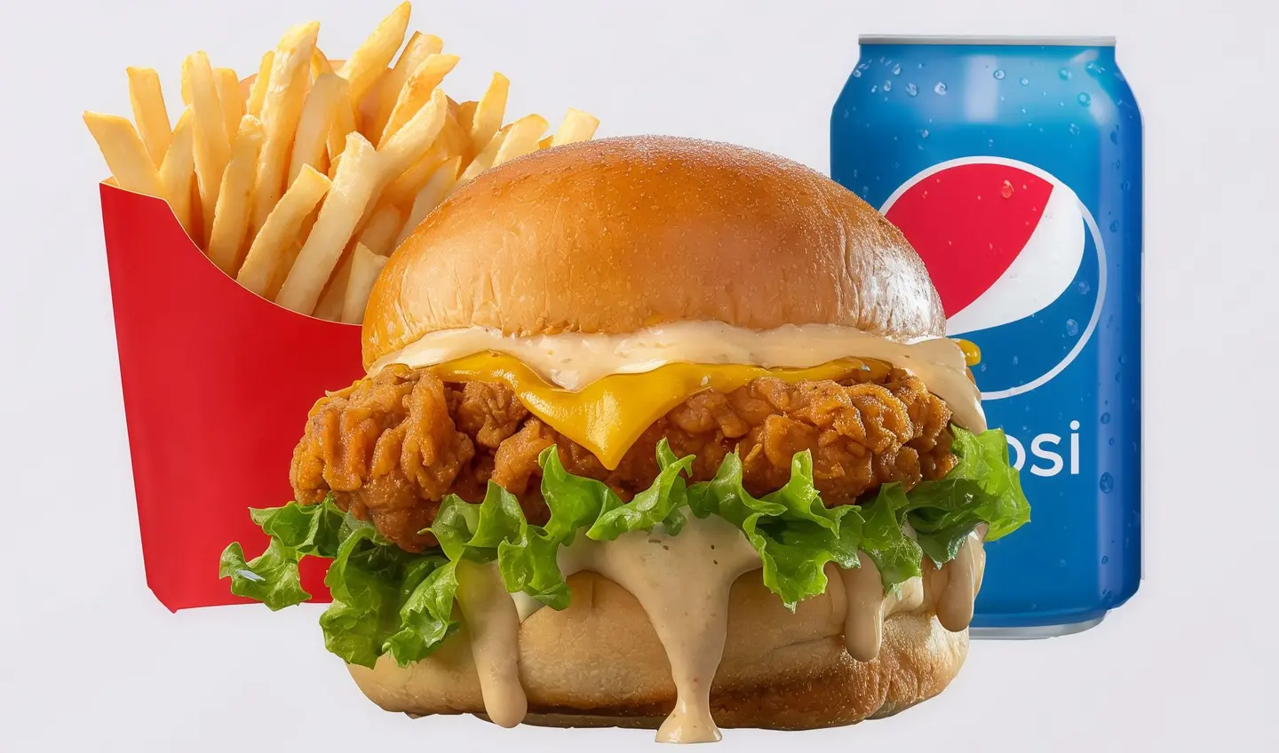 وجبة برجر زنجر