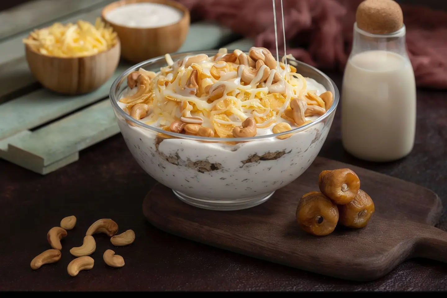 عريكة بالقشطة البلدي وعسل السدر