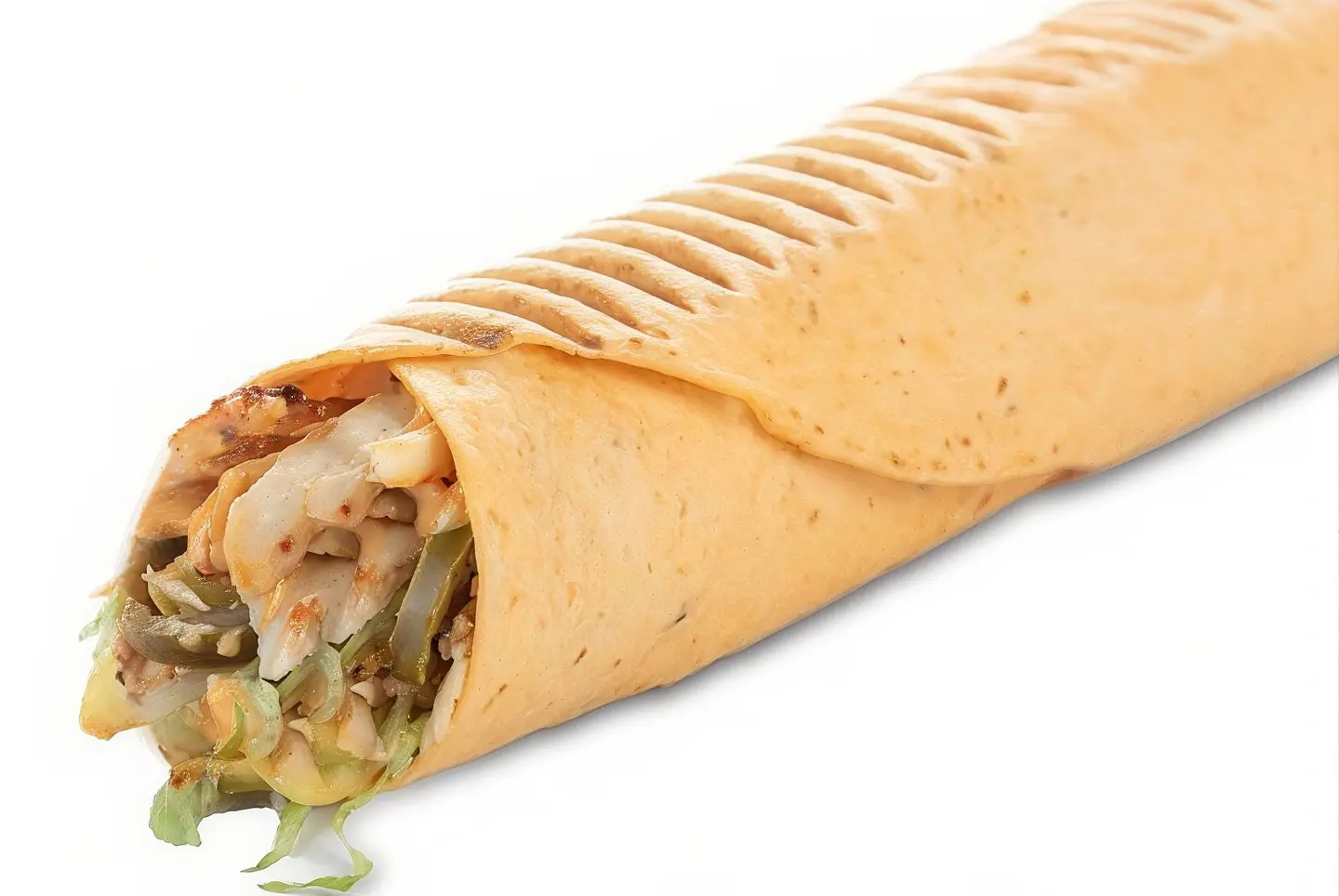 شاورما صغير مع جبن حراق