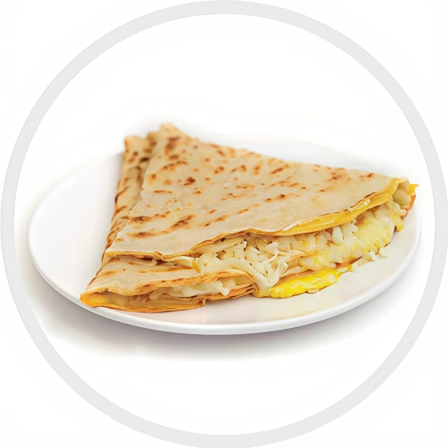 Egg  French Tacos With Cheese