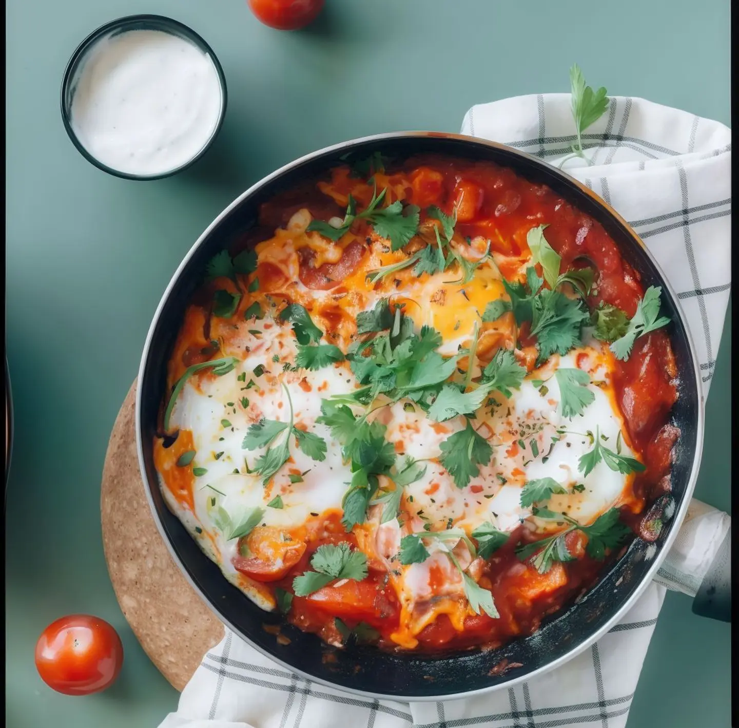 شکشوكة جبن مخلوط