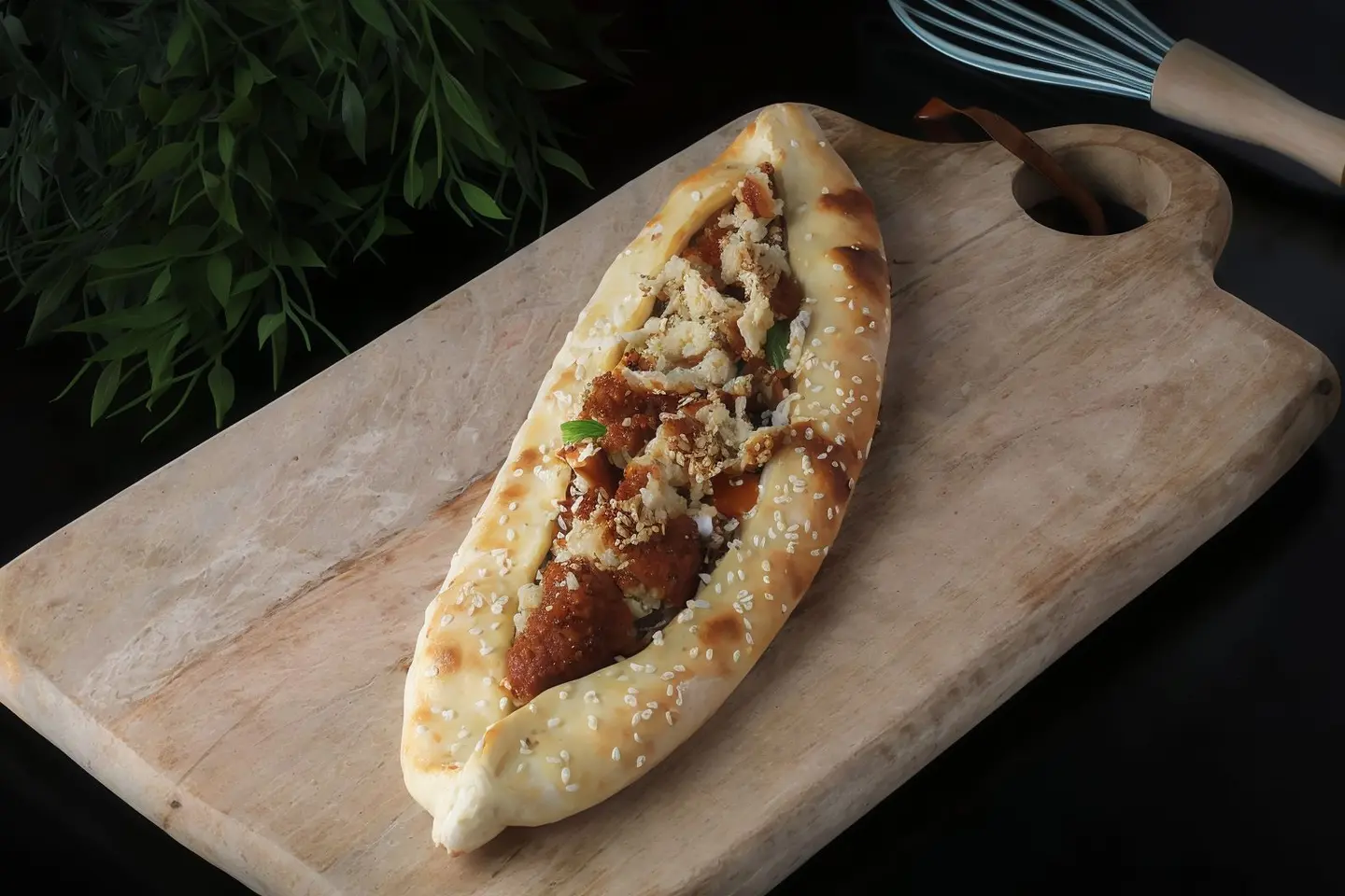 فطيره فلافل بالجبن