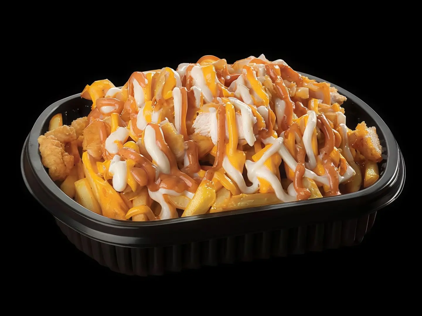 Cheese Fries And Chicken