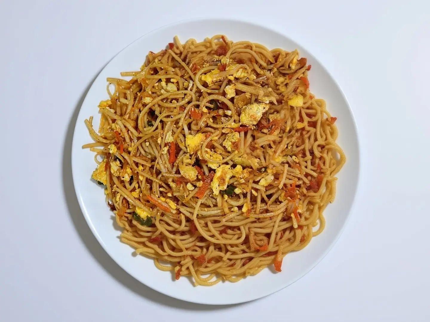 المعكرونة بالبيض