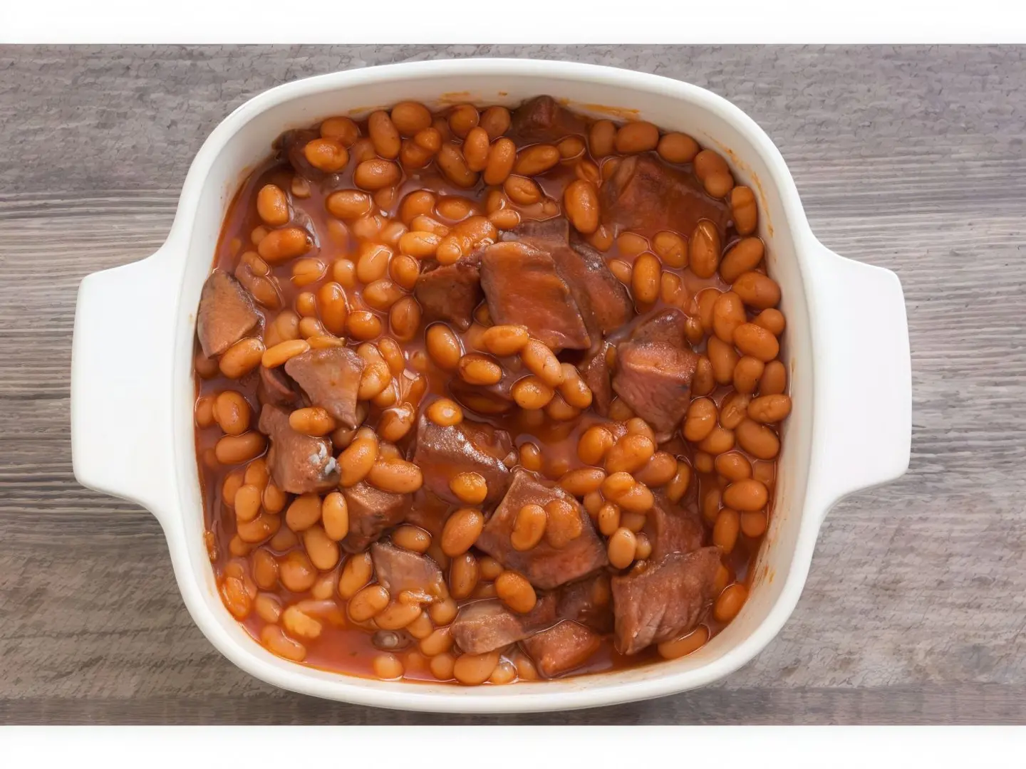 Meat Casserole With Beans