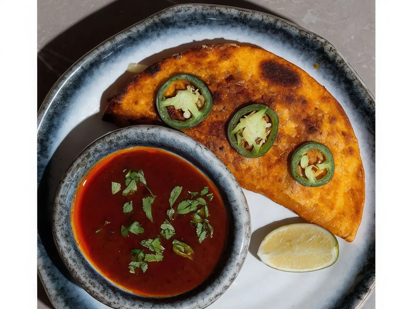 تاكو دجاج كريمة حبة