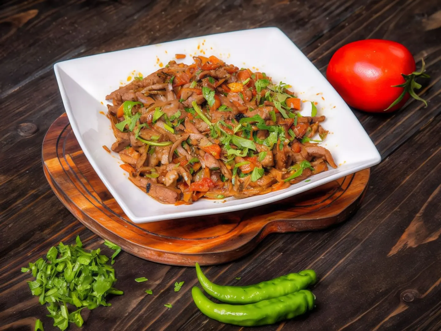 Mixed Meat And Liver