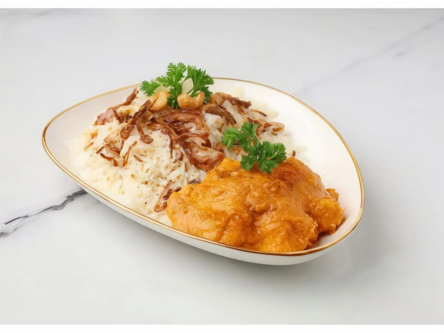 Maraqi Chicken With Rice - Half A Chicken
