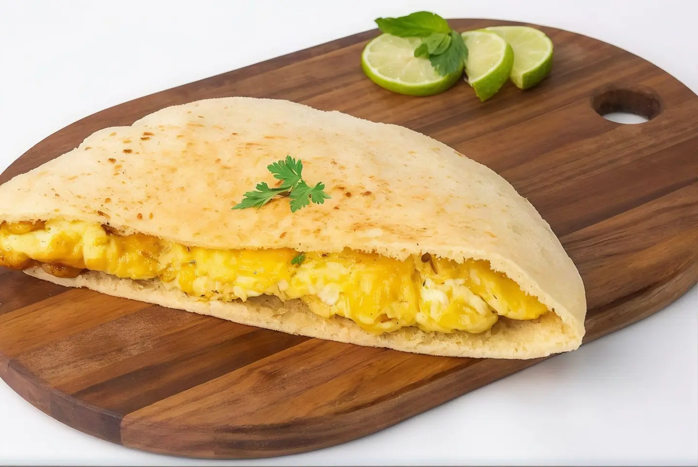 ساندوتش شيبس مع بيض