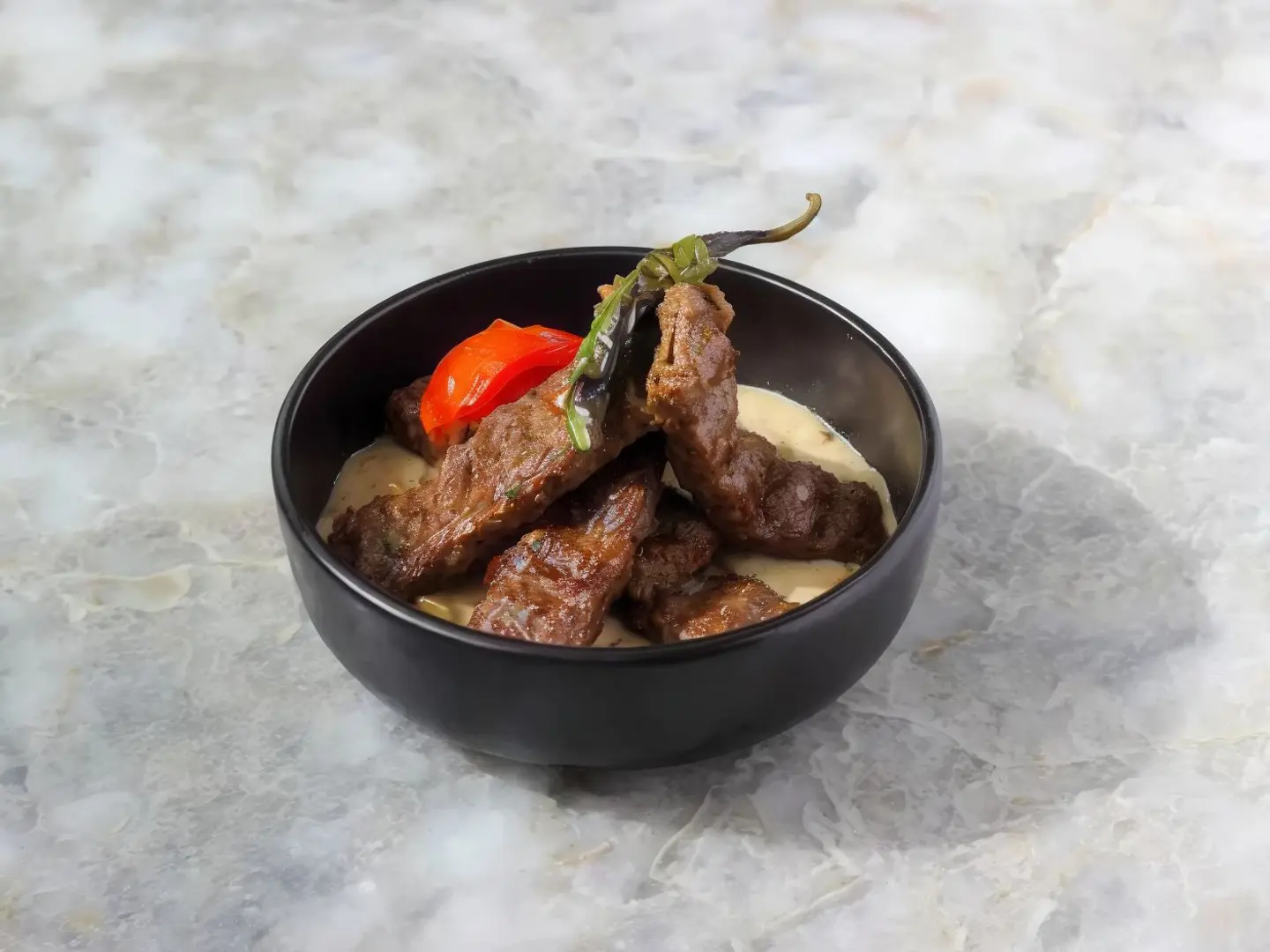 For One Person Kebab With Tahini