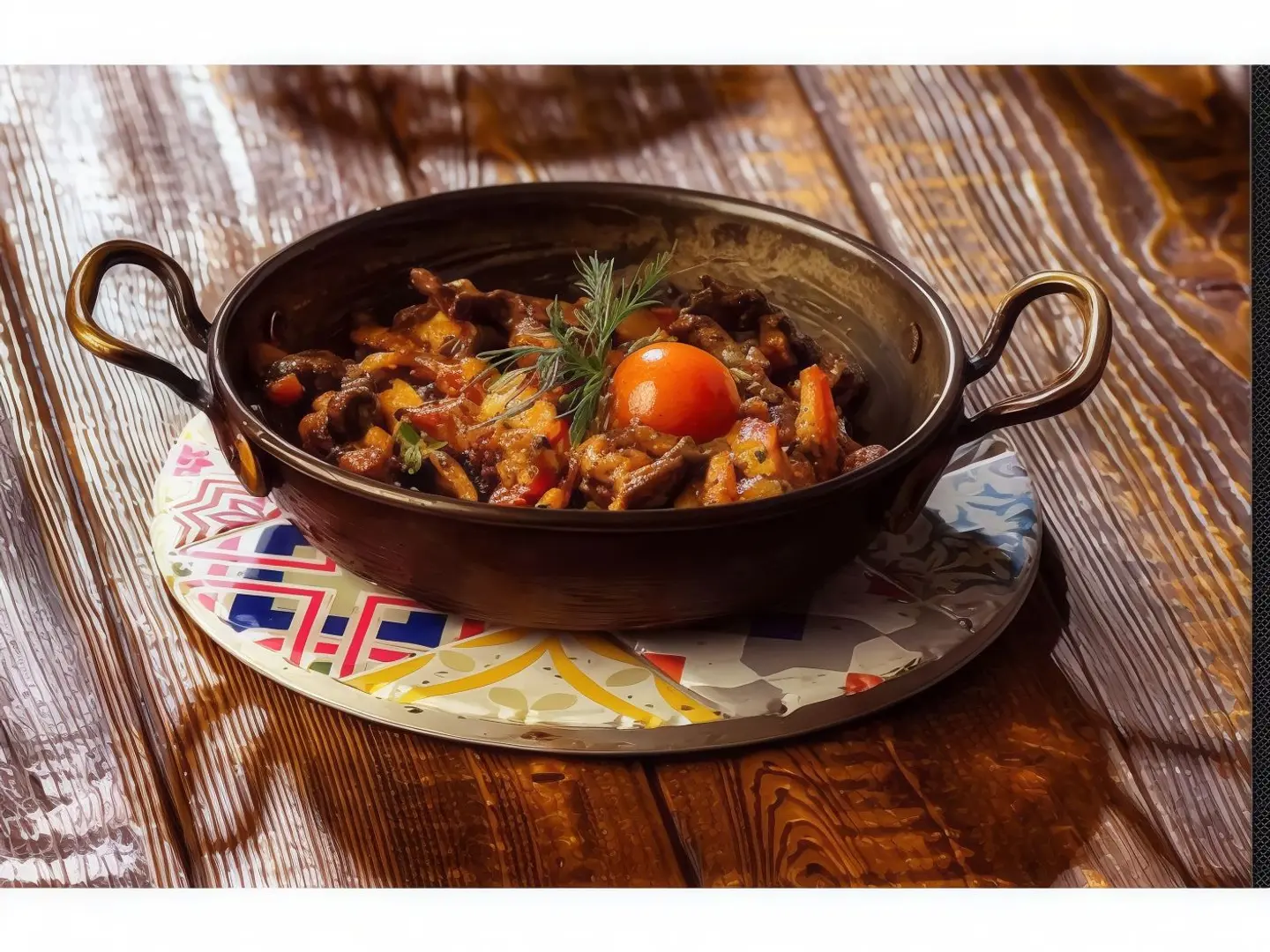 Hamsa Tomato With Meat