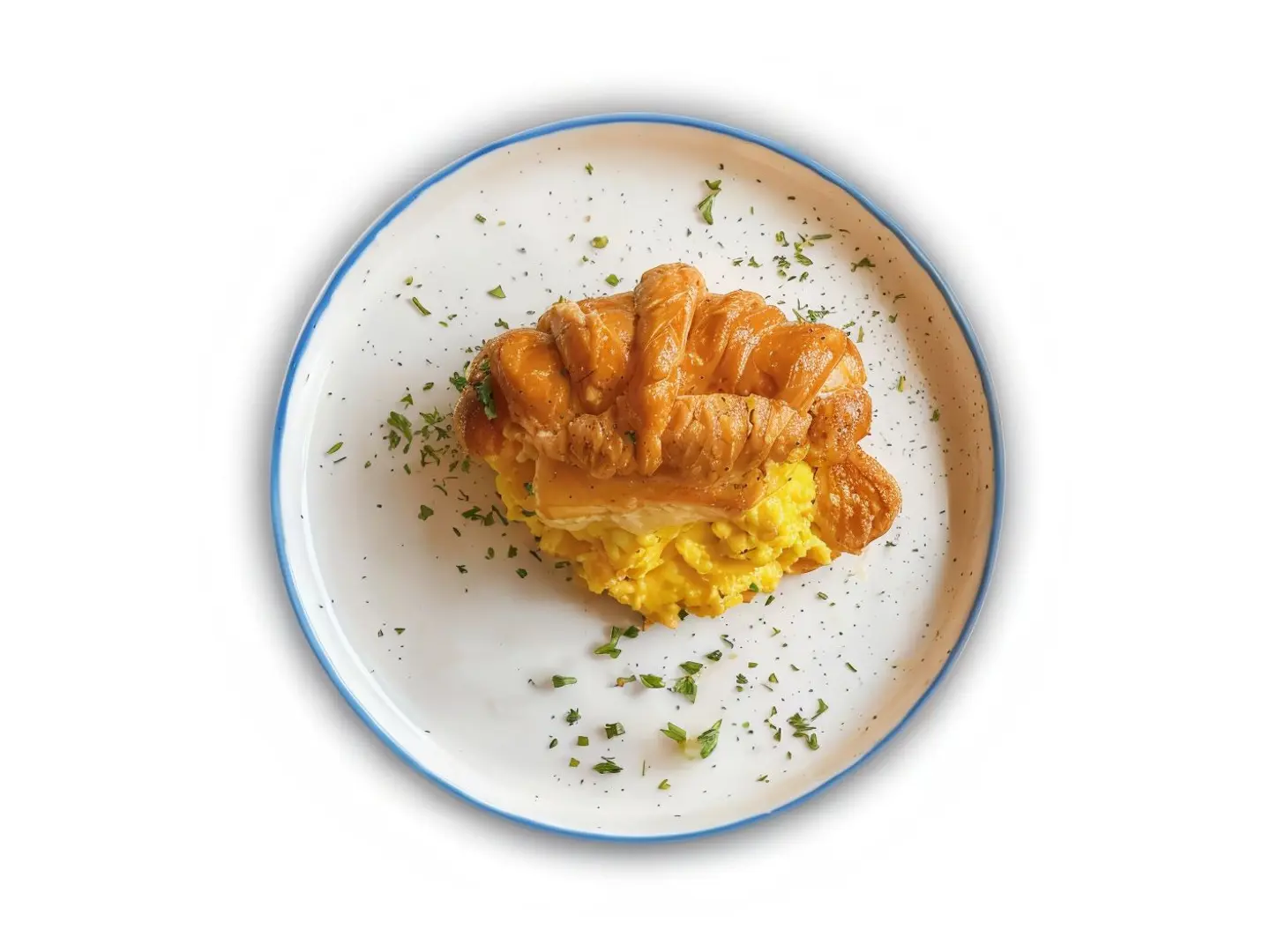 Cheese And Egg Croissant