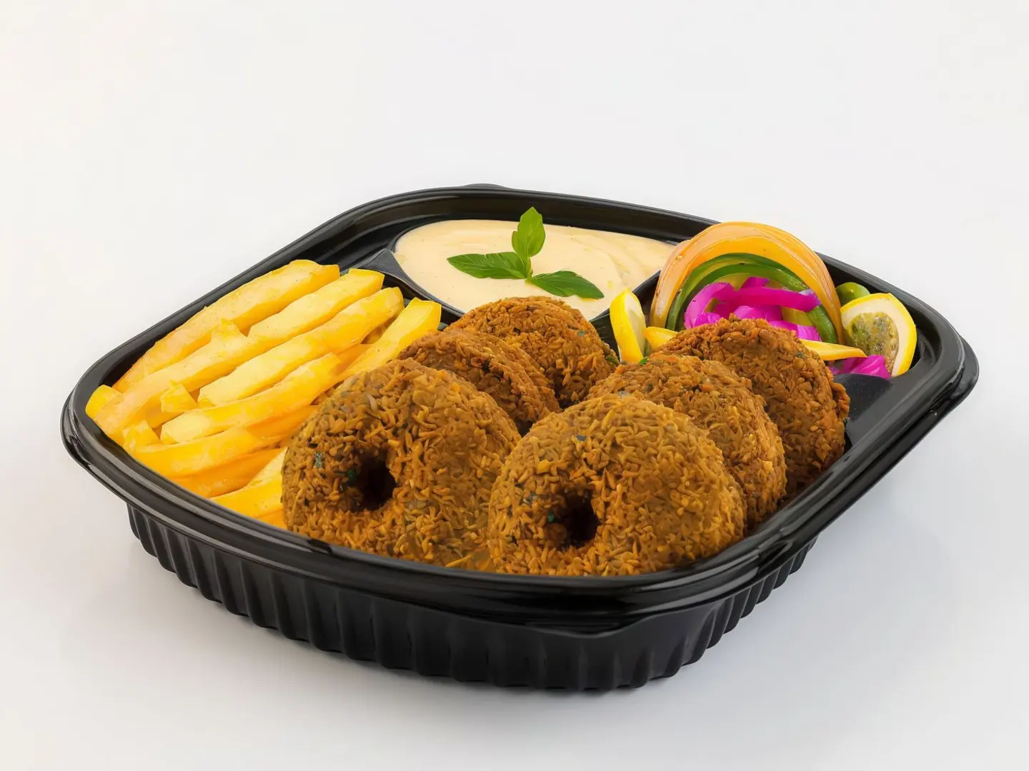 صحن فلافل شامي