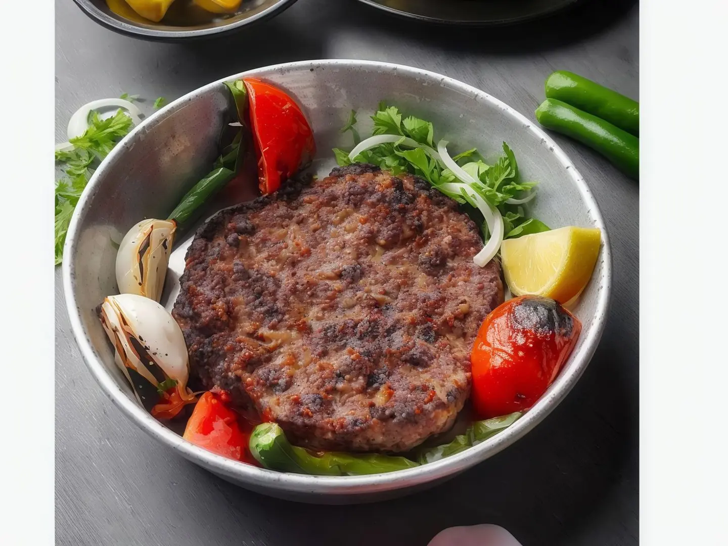 Meat Kofta With Cheese