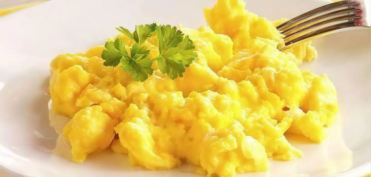 صحن بيض بالجبنه