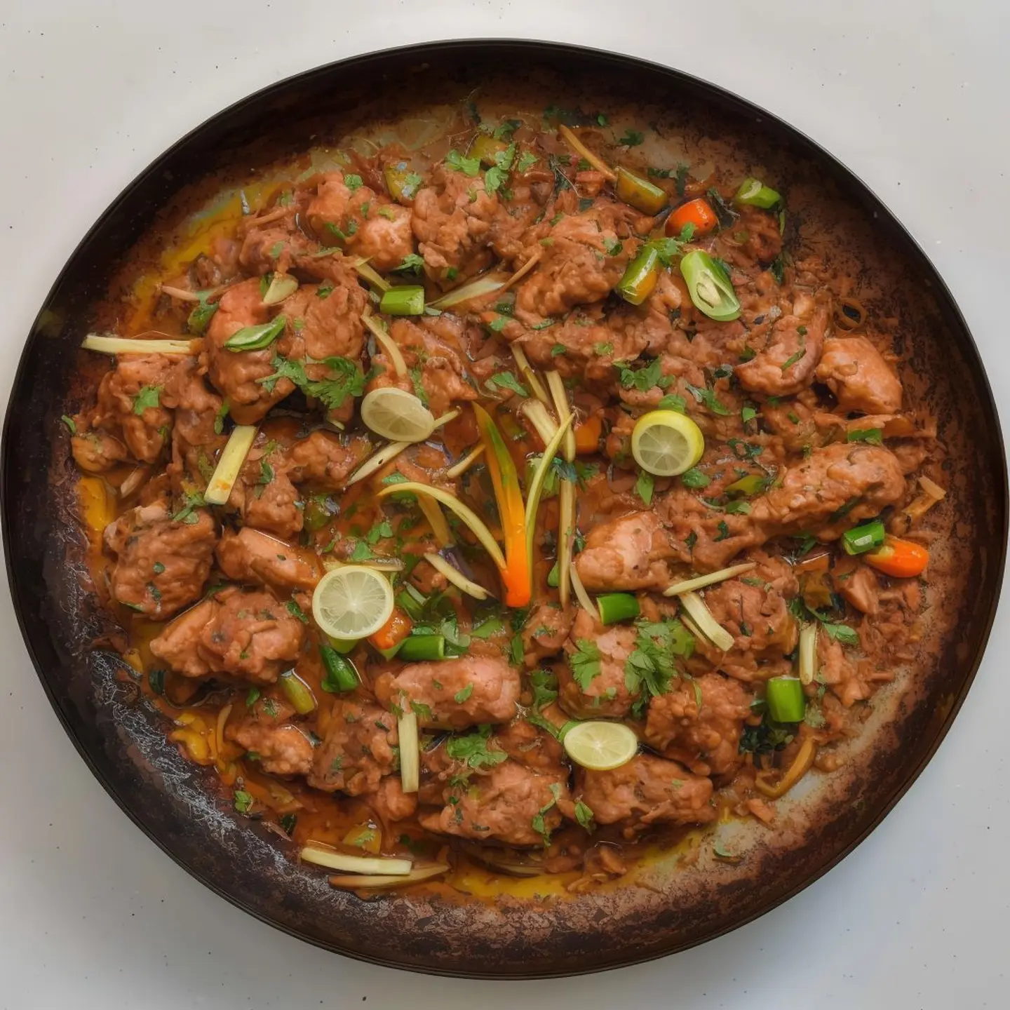 Lamb  With Soy Sauce